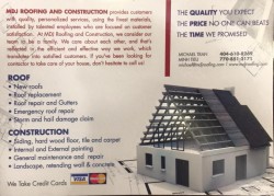 MDJ Roofing & Construction